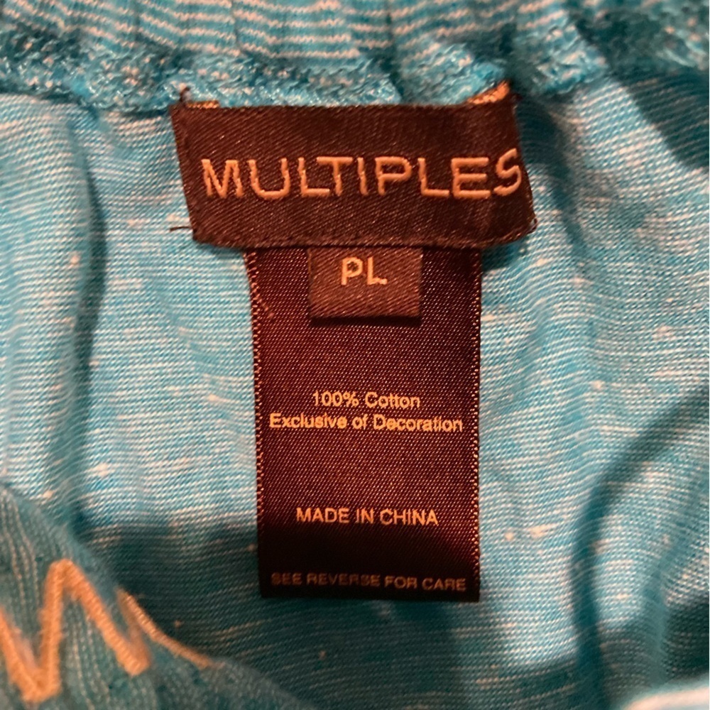 Multiples Turquoise Top Size PL - Picture 6 of 8